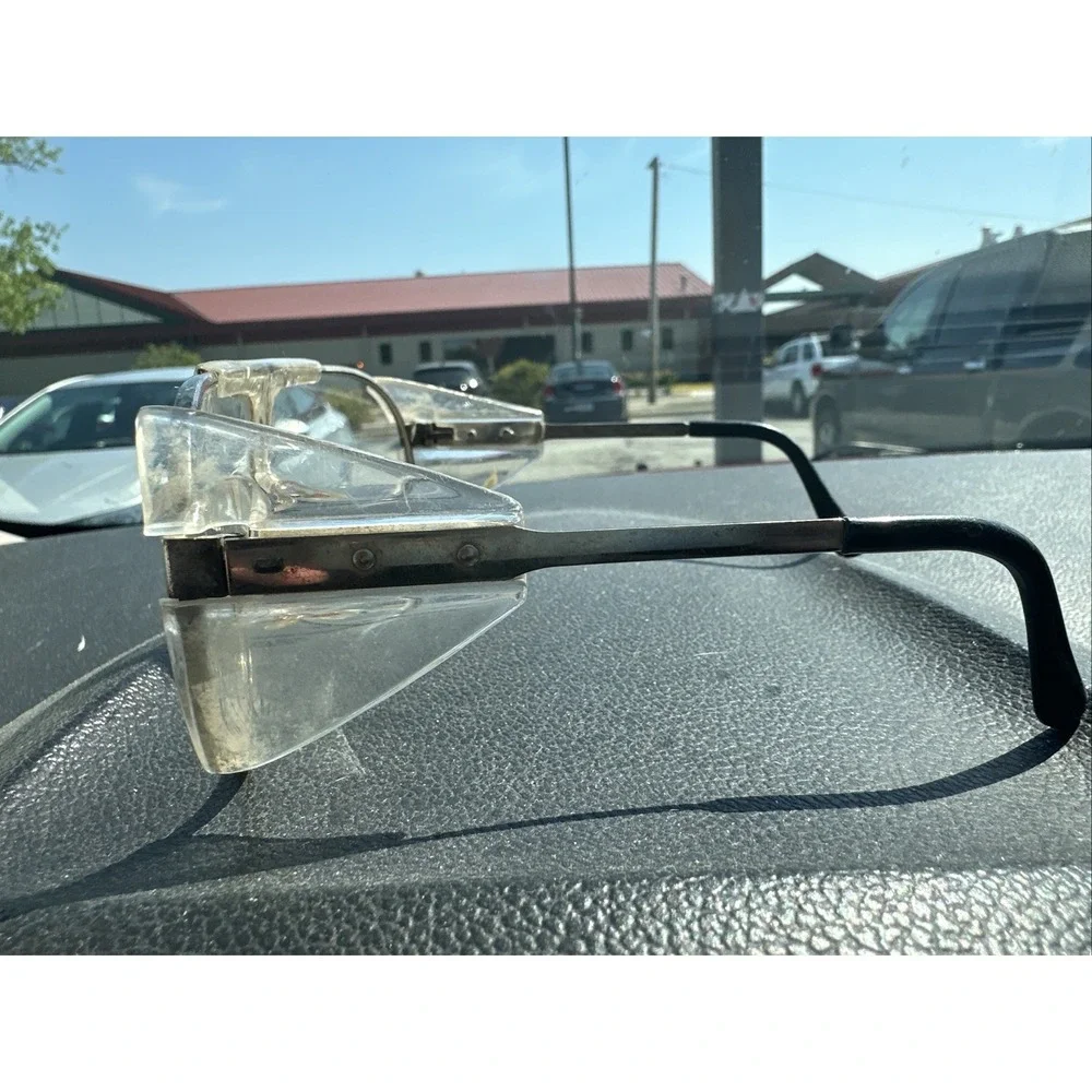 Vintage Crews Architect Z87 Safety Glasses Aviator 147 mm